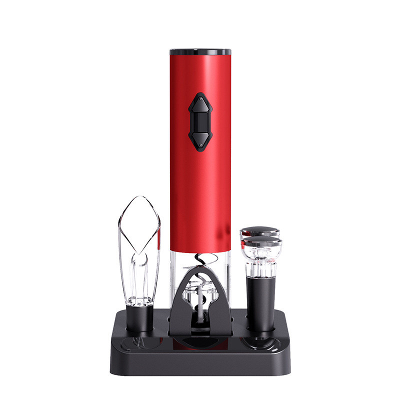 BR-BO06S Electric Wine Opener Set with Base